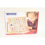 Woody magnetická tabulka s ABC na stůl – Zboží Mobilmania