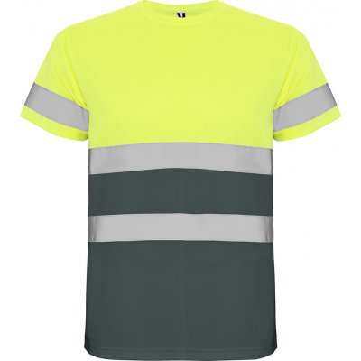 Roly Pánské reflexní tričko Delta svítivě žlutá 221 L – Hledejceny.cz