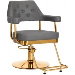 Gabbiano kadeřnické křeslo Granada 2 Šedá – Zboží Dáma
