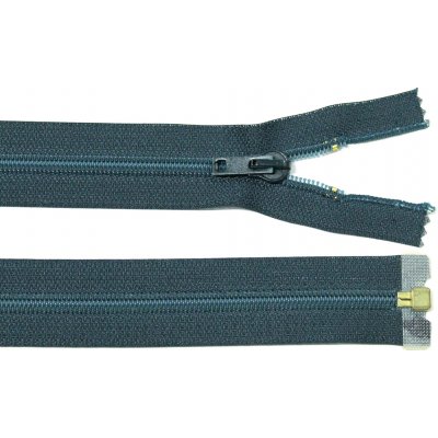 Spirálový zip no.5 rozepínací 70cm - více barev color: 624 petrolejová – Hledejceny.cz
