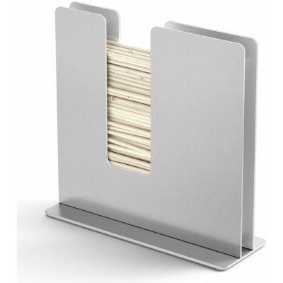 Zásobník na párátka LINU 9 cm, stříbrná, nerezová ocel, Zack – Hledejceny.cz