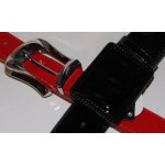 Dámské opasky BLACK/RED 034 sada 2 kusy – Zboží Mobilmania
