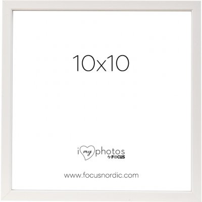 FOCUS ROCK rám 10x10 dřevo, bílý – Zboží Živě