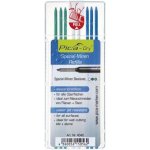 Pica tuhy náhradní kulaté pro tužku Dry na veškeré povrchy 2*bílá 3*modrá 3*zelená 4040 – Zboží Živě