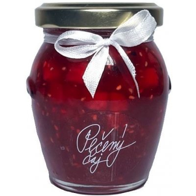Marmelády s příběhem Pečený čaj jablko-malina-červený rybíz-kardamon 145 ml – Zboží Dáma