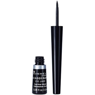 Rimmel London Exaggerate tekutá oční linka 001 Black 2,5 ml – Zbozi.Blesk.cz