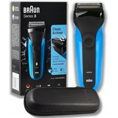 Braun Series 3 310s Wet & Dry modrý – Zbozi.Blesk.cz