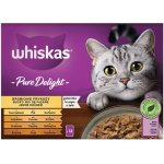 Whiskas Pure Delight jemné drůbeží v želé 12 x 85 g – Sleviste.cz