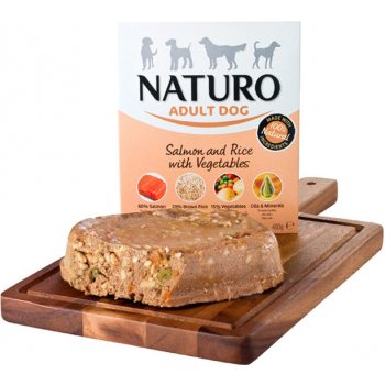 Naturo Adult Salmon & Rice with Vegetables 400 g