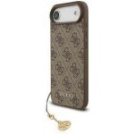 Guess 4G Charm MagSafe Zadní Kryt pro iPhone Air Tone on Tone Brown – Zboží Živě