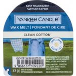 Yankee Candle Clean Cotton vonný vosk 22,7 g – Hledejceny.cz