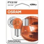 Osram Standard PY21W BAU15s 12V 21W oranžová 2 ks 7507-02B – Zboží Mobilmania