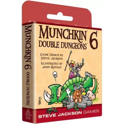 Steve Jackson Games Munchkin 6 Double Dungeons