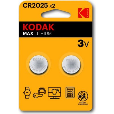 Kodak MAX CR 2025 2ks 418736 – Zboží Mobilmania