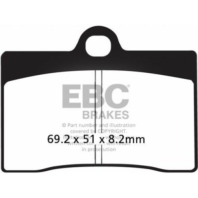 EBC Brzdové destičky FA095V – Sleviste.cz