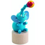 Detoa mačkací figurka Slon s míčem – Zboží Mobilmania