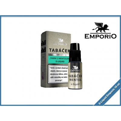 Imperia Emporio Tabáček Mentol 10 ml 12 mg – Hledejceny.cz