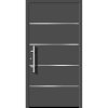 Domovní číslo Splendoor Hliníkové vchodové dveře Moderno M460/B, antracitová metalíza, 110 L