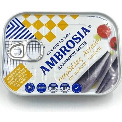 Ambrosia Sardinky v tomatě 100 g – Zboží Mobilmania