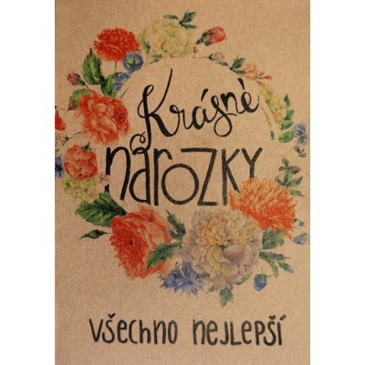 Přáníčko BeBechy - recyklovaný papír - Narozky – Hledejceny.cz