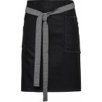Premier Zástěra Division PR 135 do pasu denim krátká COT390135m0999-black denim Černá denim – Hledejceny.cz