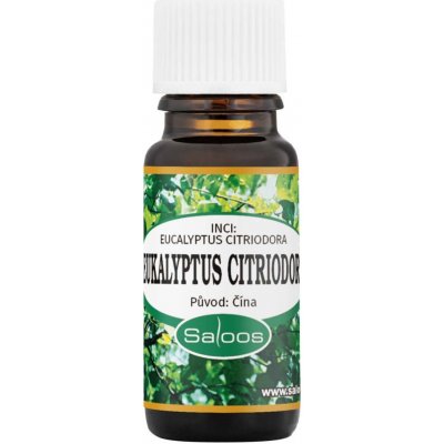 Saloos esenciální olej Eukalyptus Citriodora 20 ml – Zbozi.Blesk.cz