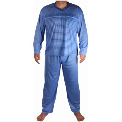 Standa V2401 pánské pyžamo dlouhé sv.modré
