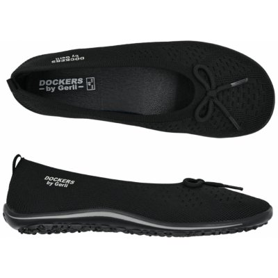Rock Spring Dockers Baleríny 780100 black – Zboží Dáma