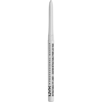 NYX Professional Makeup Retractable Eye Liner krémová tužka na oči 01 White 0,34 g