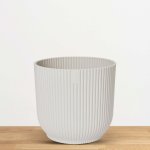 Elho květináč Vibes Fold 18 cm bílý – Zboží Dáma