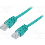 Gembird PP12-1,5M/G patch RJ45, cat. 5e, UTP, 1,5m, zelený – Zbozi.Blesk.cz