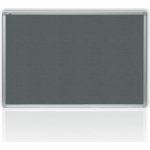 2x3 Filcová šedá tabule 45 x 60 cm , ALU rám – Zboží Živě