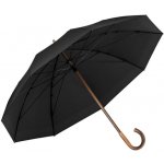 RSQ1912 Shepherd luxusní pánský holový deštník s dřevěnou rukojetí černý – Sleviste.cz