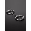 SM, BDSM, fetiš Shots Steel Handcuffs with Combination Lock