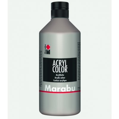 Marabu Acryl Color 500 ml stříbrná 082 – Sleviste.cz