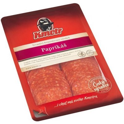 Kmotr Paprikáš salám plátky 75 g – Hledejceny.cz