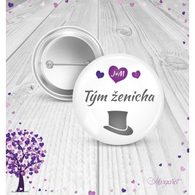 Placka Tým ženicha | SK01 – Zboží Dáma Placka Tým ženicha | SK01 – Zboží Dáma