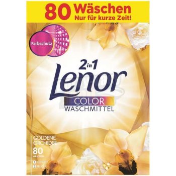 Lenor 2v1 Color Gold Orchid prací prostředek 5,2 kg 80 PD