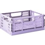 3 sprouts Skládací přepravka M 28 cm fialová – Zboží Dáma