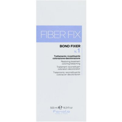 Fanola Fiber Fix Bond Fixer N.1 Restoring Treatment Coloring-Bleaching 500 ml – Zboží Mobilmania