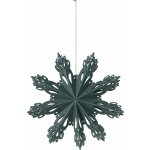 Broste Závěsná papírová hvězda Snowflake Deep Forest 15cm zelená barva papír – Hledejceny.cz