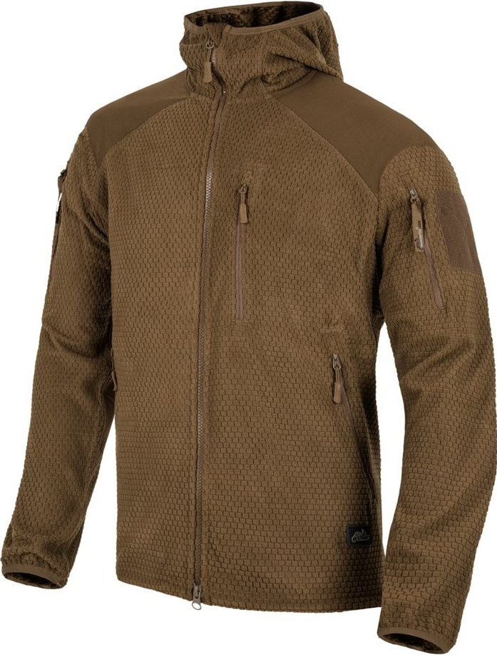 HELIKON Mikina funkční fleece ALPHA TACTICAL COYOTE