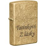 Zippo Tumbled Brass 728324 – Hledejceny.cz