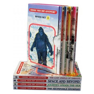 Choose Your Own Adventure 4-Book Set, Volume 1: The Abominable Snowman/Journey Under the Sea/Space and Beyond/The Lost Jewels of Nabooti Montgomery R. a.Boxed Set – Zboží Mobilmania