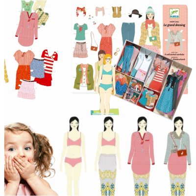 Djeco Kreativní sada Velká šatna – Zboží Mobilmania