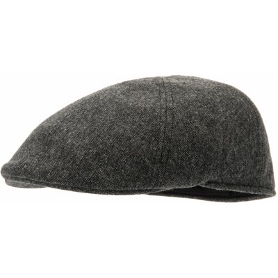 CTH Ericson pánská zimní bekovka duck cap Luke jehněčí vlna šedá – Hledejceny.cz
