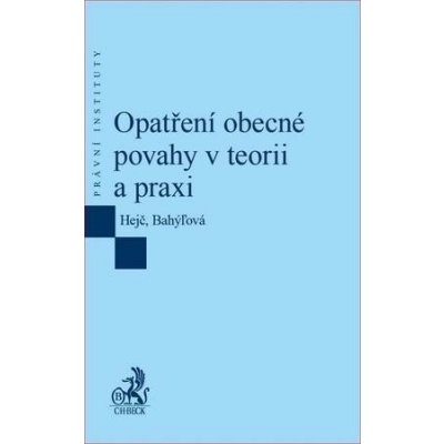 Opatření obecné povahy v teorii a praxi - EPI96 – Zbozi.Blesk.cz