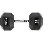 HMS Premium Hexagon jednoručka 25 kg – Zboží Dáma