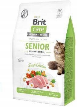 Brit Care Cat Grain Free Senior Weight Control 2 x 2 kg