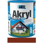 Het Akryl mat 0,7 kg červenohnědá – Zboží Mobilmania